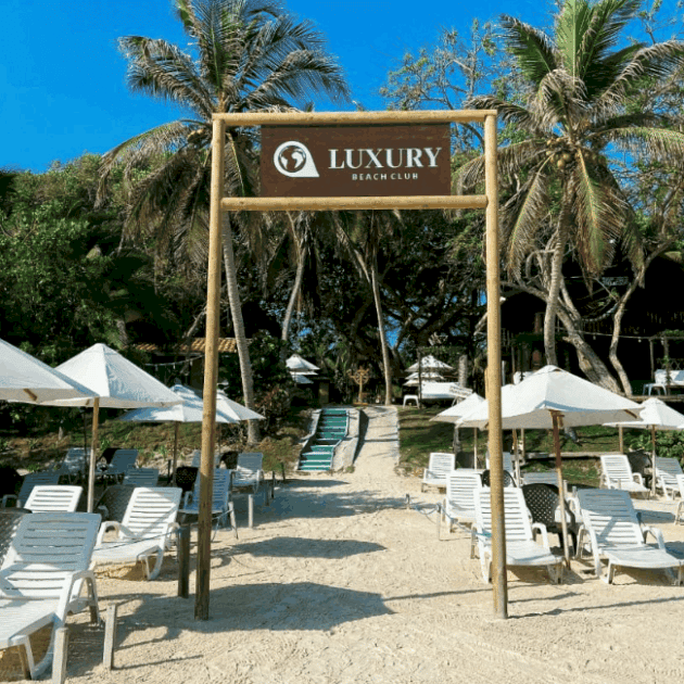 luxury beach club